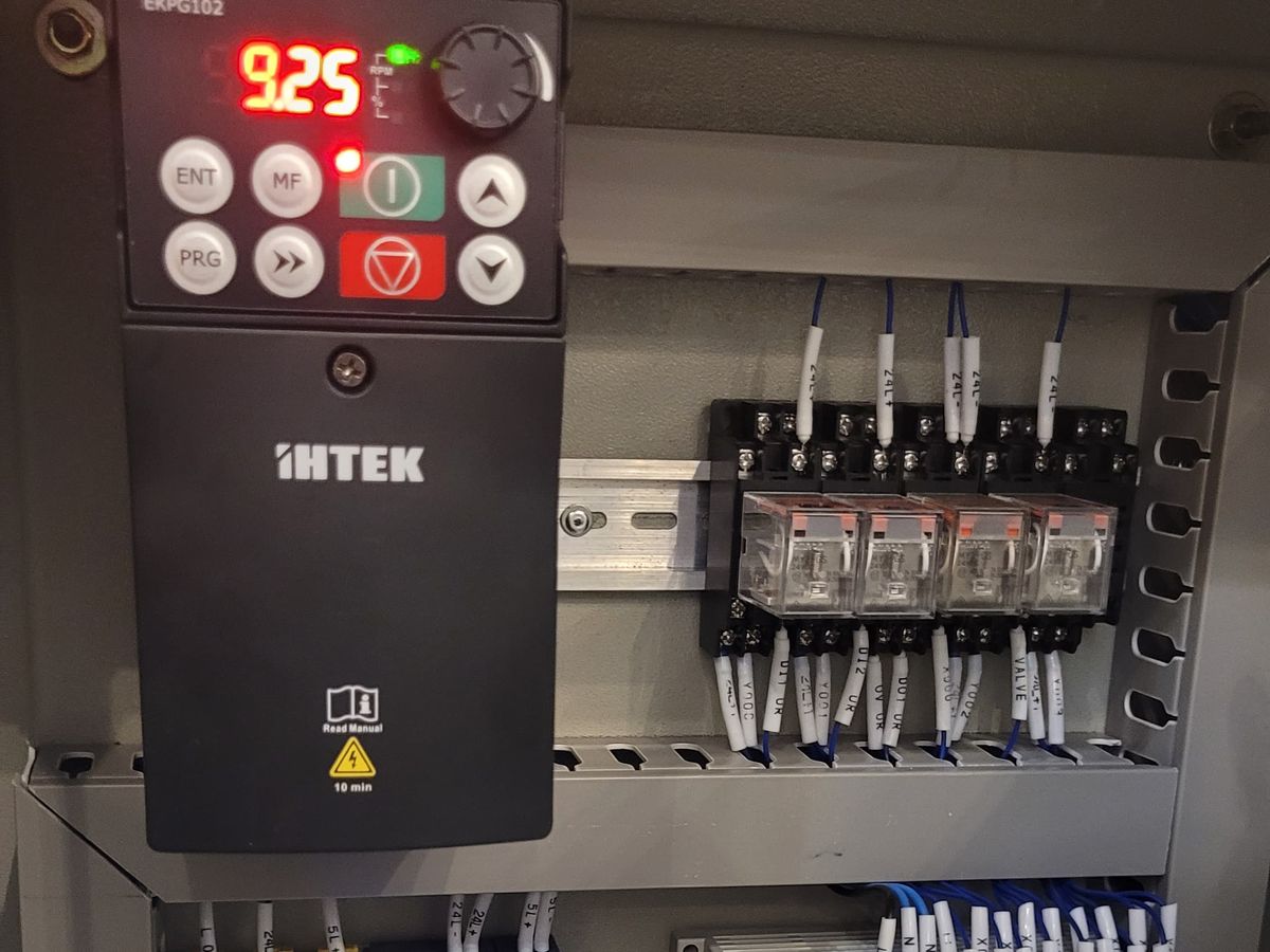 CDU / hydronic loop PLC panel