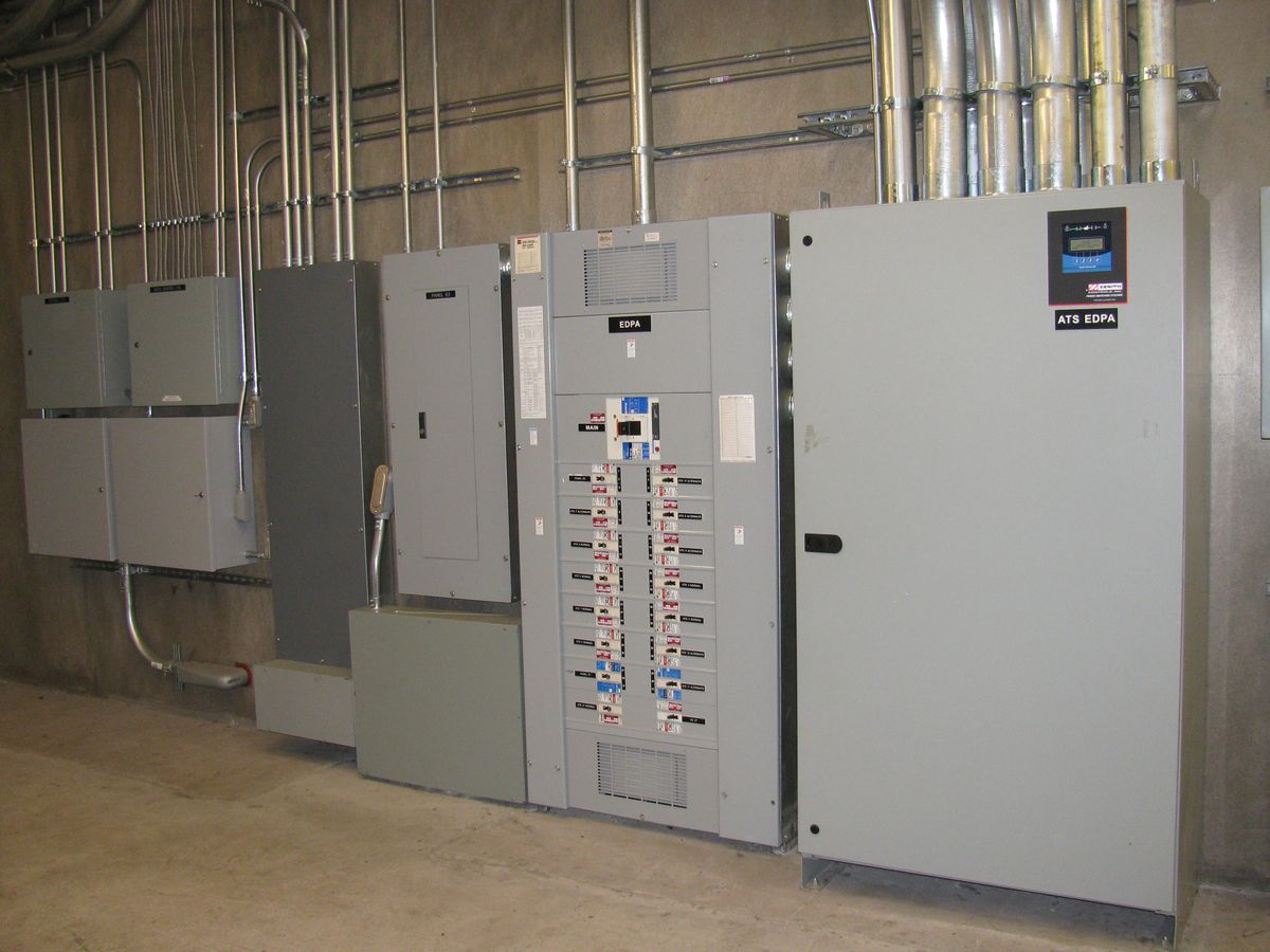 Generator ATS control section