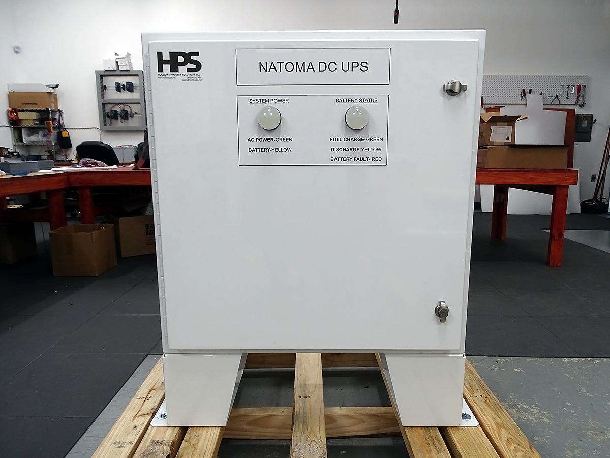Existing enclosure fitted with new controls